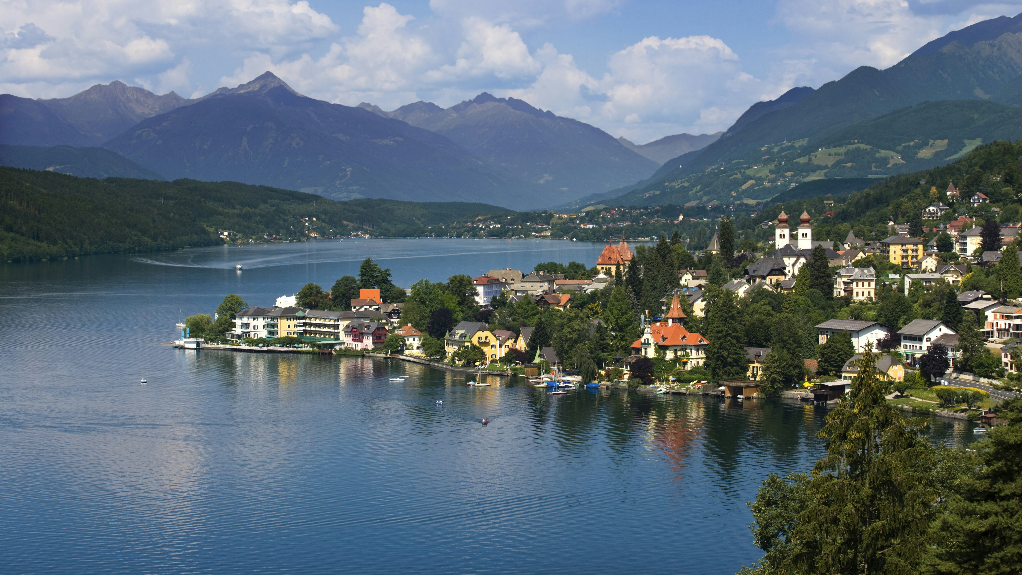 Der Millstätter See in Kärnten