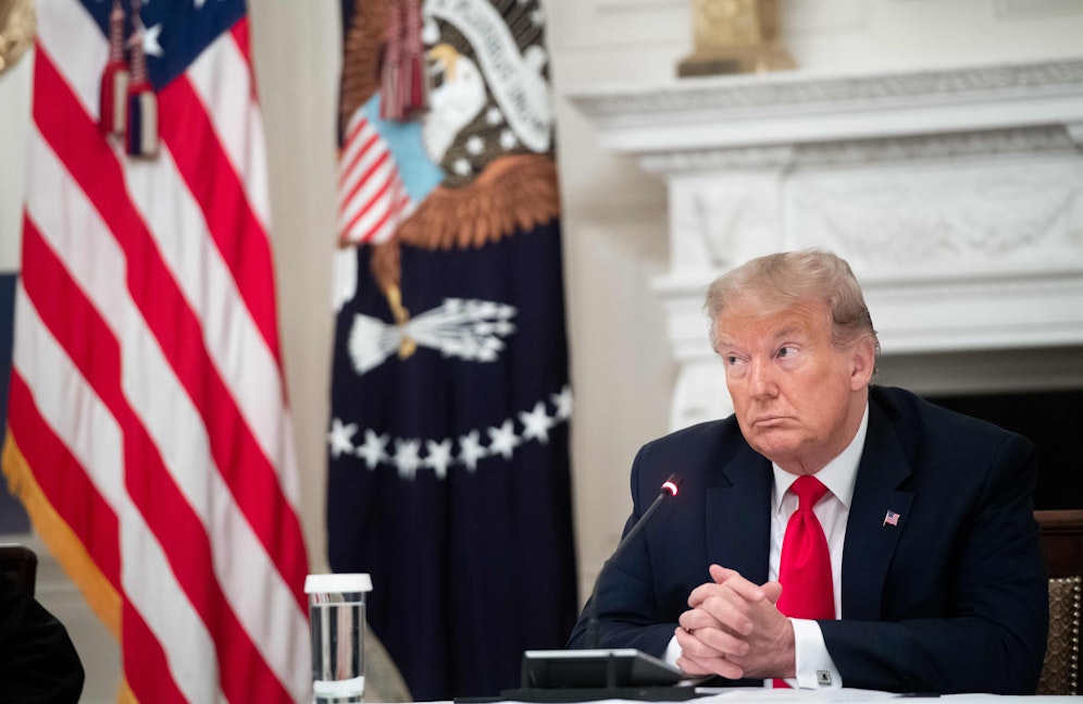 Hat sich mit dem Coronavirus infiziert: Donald Trump
