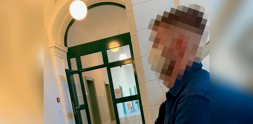 Angeklagter vor Gericht