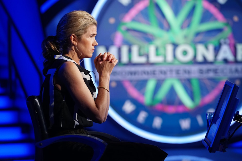 Anke Engelke verzockte sich am Montag.