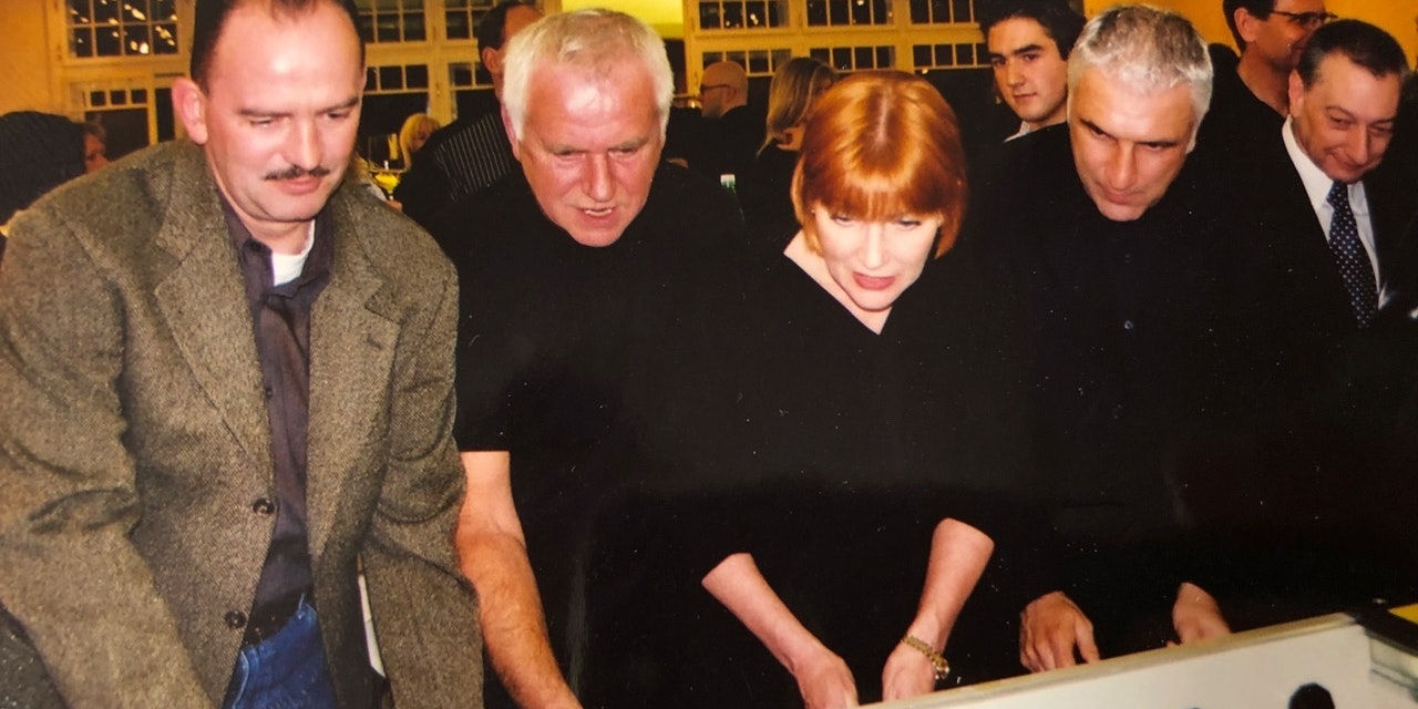 (v.l.) Herbert Prohaska, Franz Wunderl, Chris Lohner und Hans Krankl