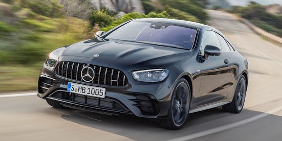 Frontansicht Mercedes E-Klasse Coupé FL