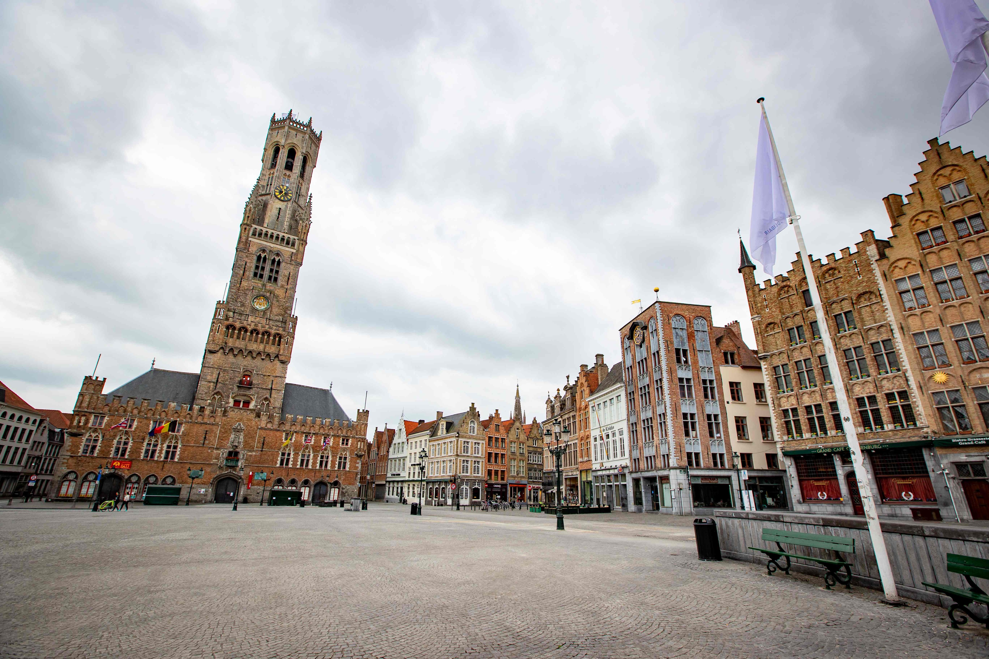 Das Zentrum von Brügge