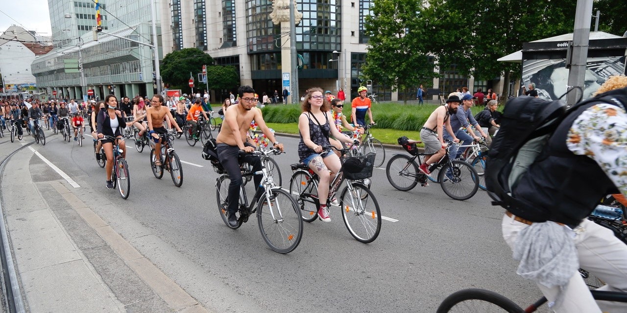 So sah die FahrradDemo am Freitag in Wien aus Community