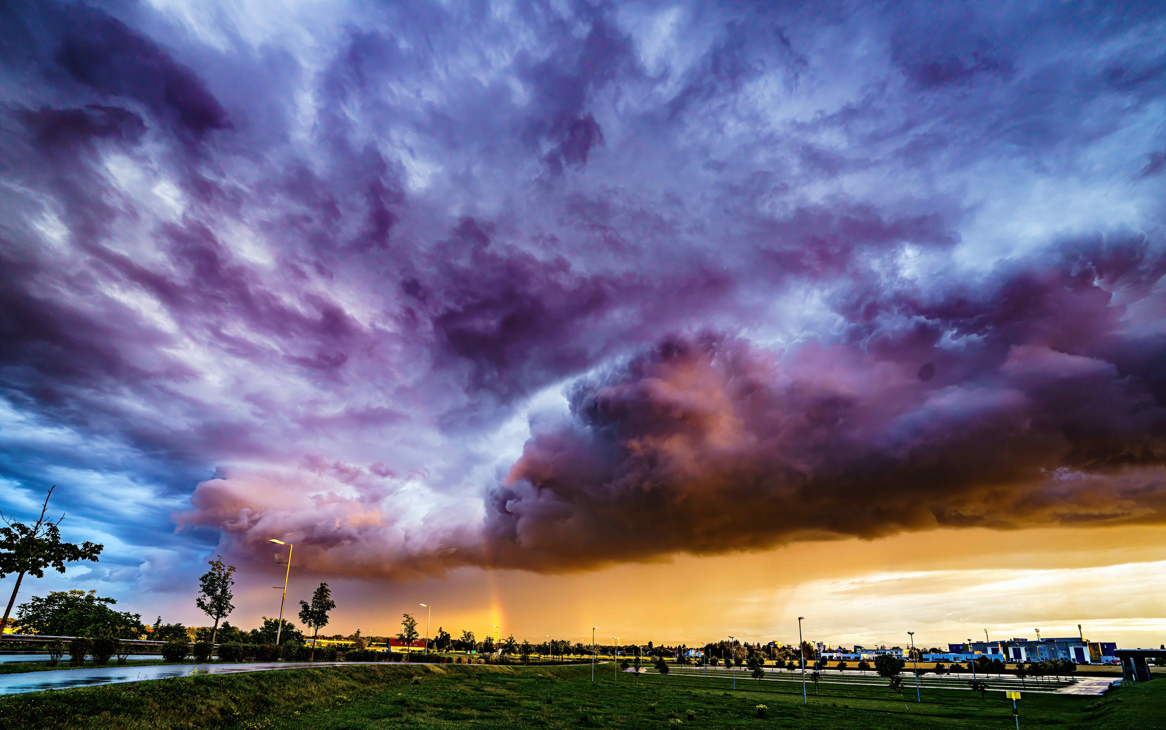 In einigen Teilen Niederösterreichs sind heftige Gewitter zu erwarten.