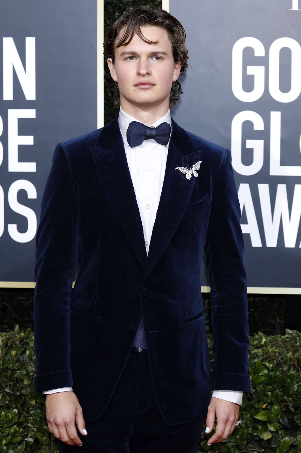 US-Schauspieler <strong>Ansel Elgort</strong> bei der Golden Globe Verleihung. 