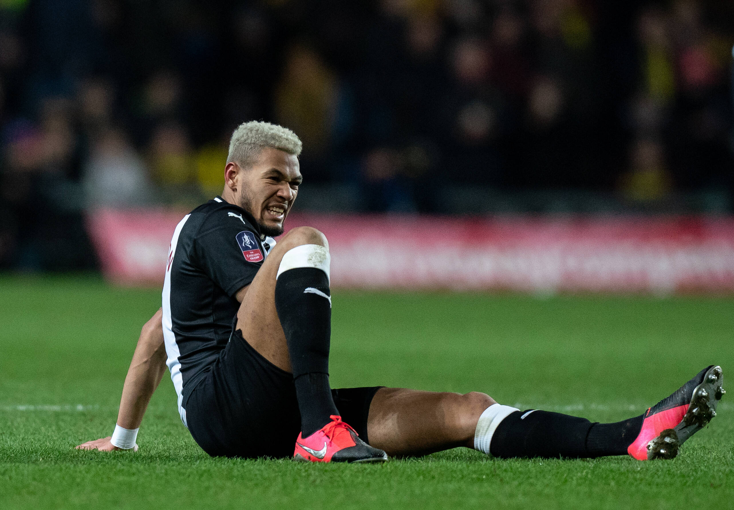 Joelinton vernebelte und traf.