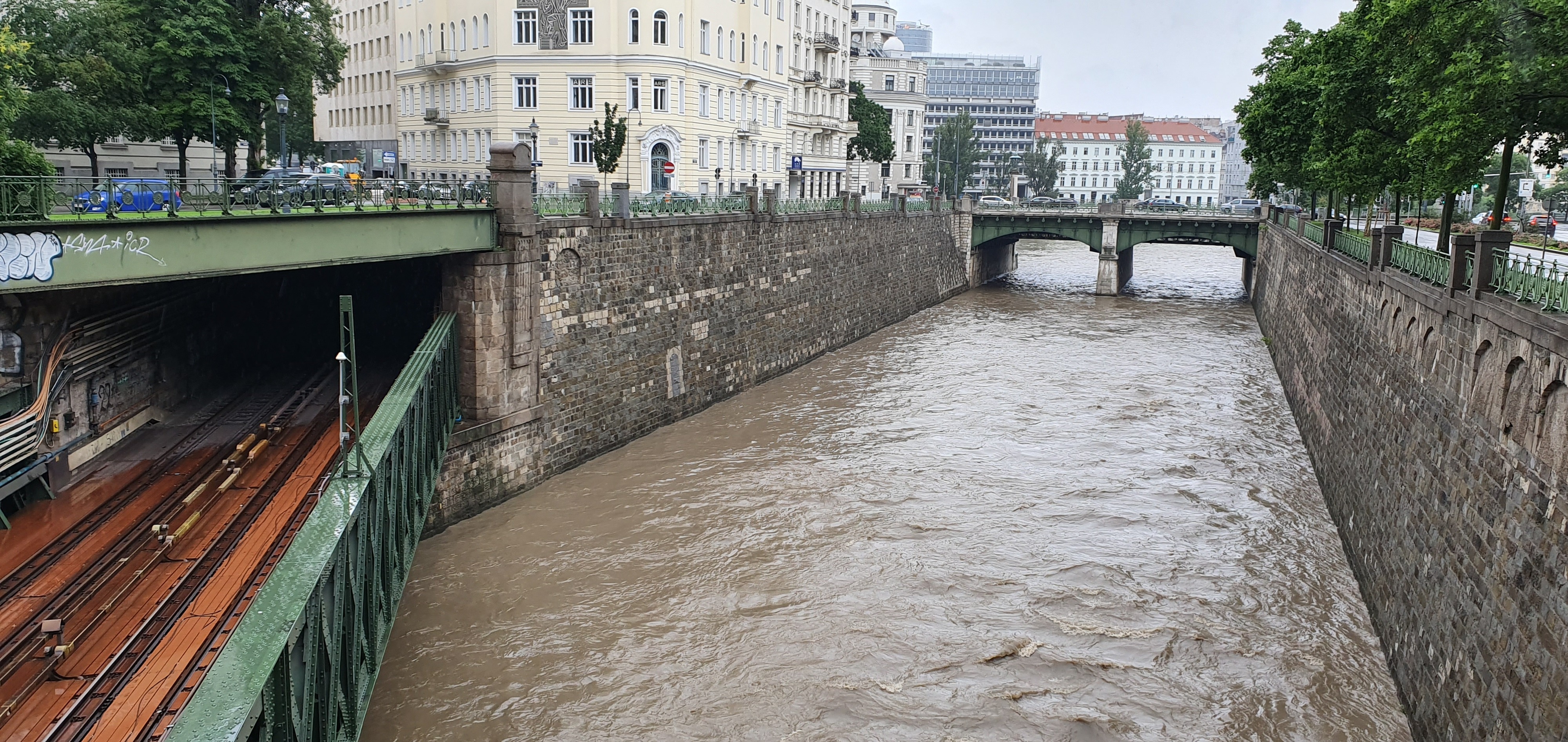 Hochwasser Wienfluss | Heute.at