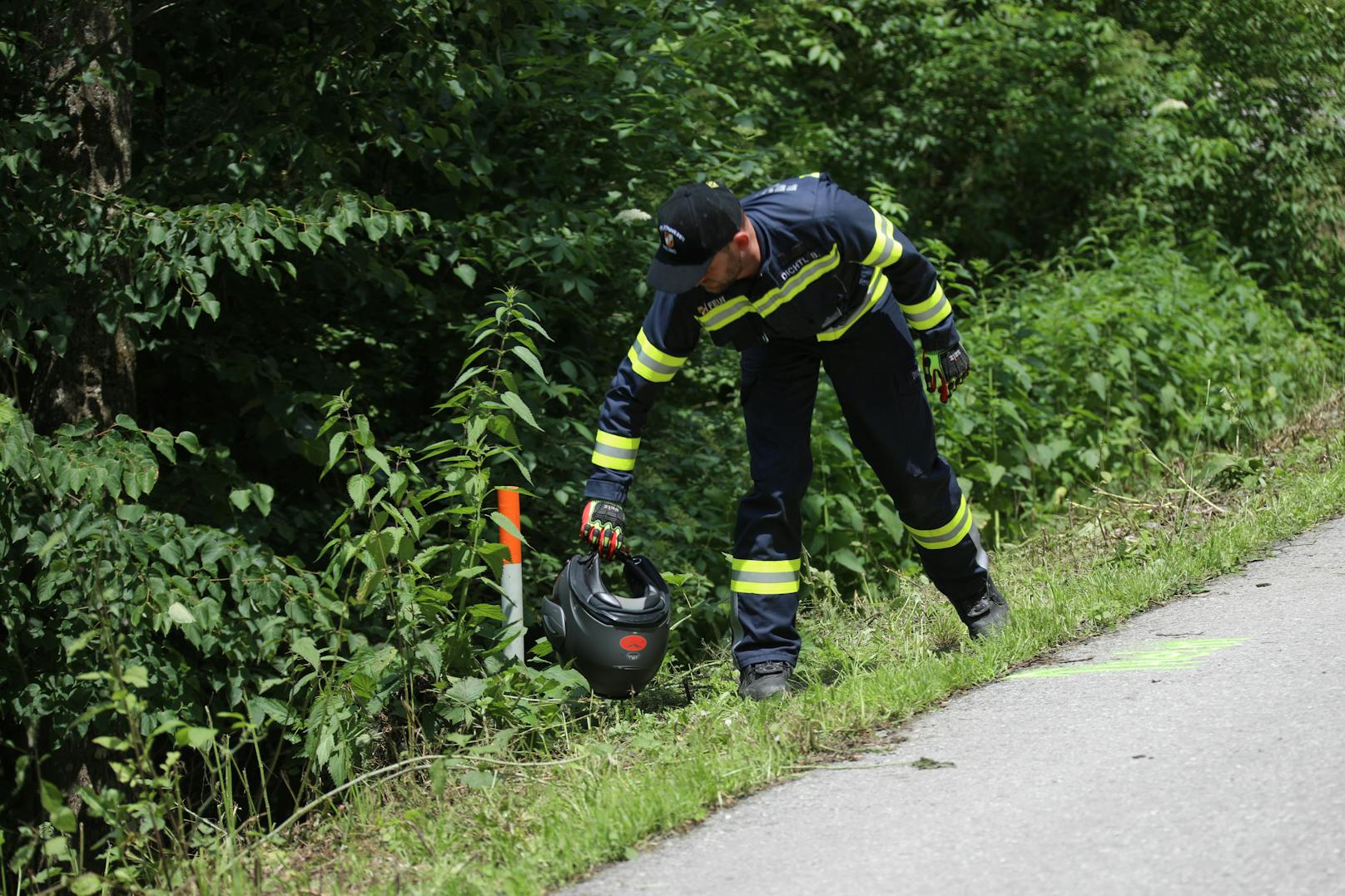Vergangene Woche starb in Waizenkirchen ein Biker bei einem Crash.