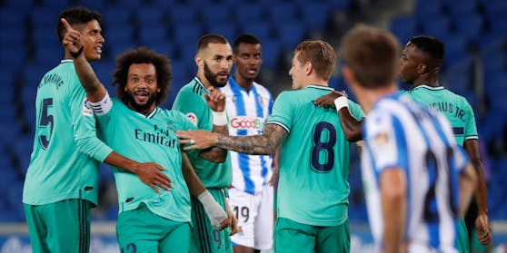 Real Madrid jubelt über die Tabellenführung.