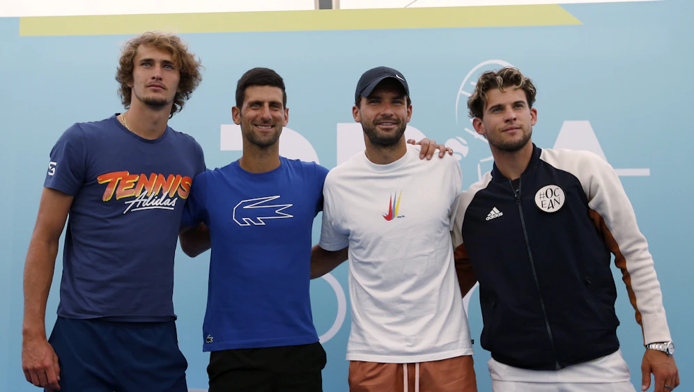 Zverev (l.) geht freiwillig in Isolation, Thiem (r.) wurde negativ getestet