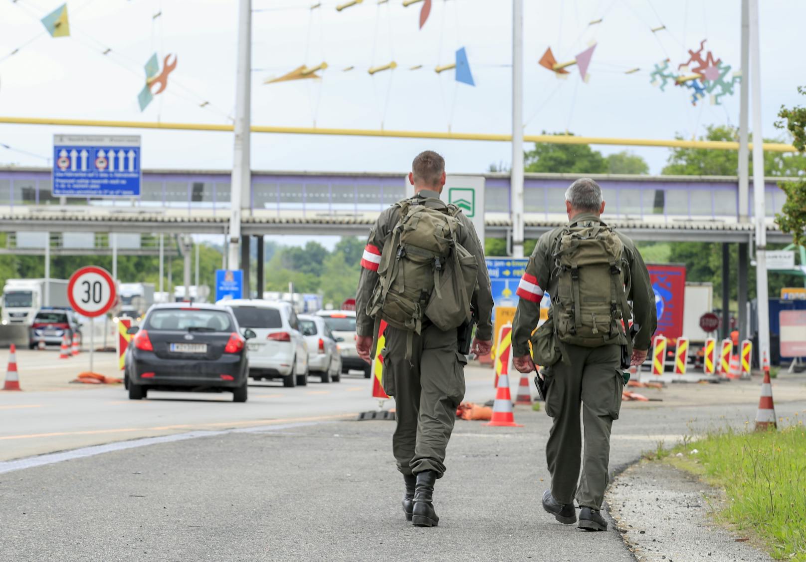 Der Vorfall ereignete sich an der österreich-slowenischen Grenze. Symbolbild.