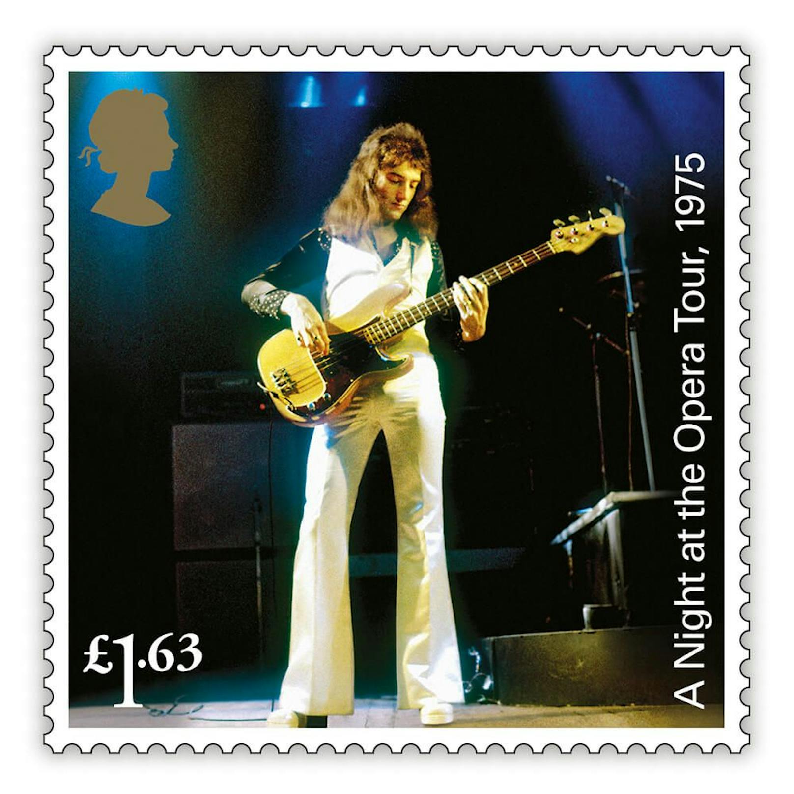 Queen-Musiker <strong>John Deacon</strong> erhält seine eigene Porträt-Marke.