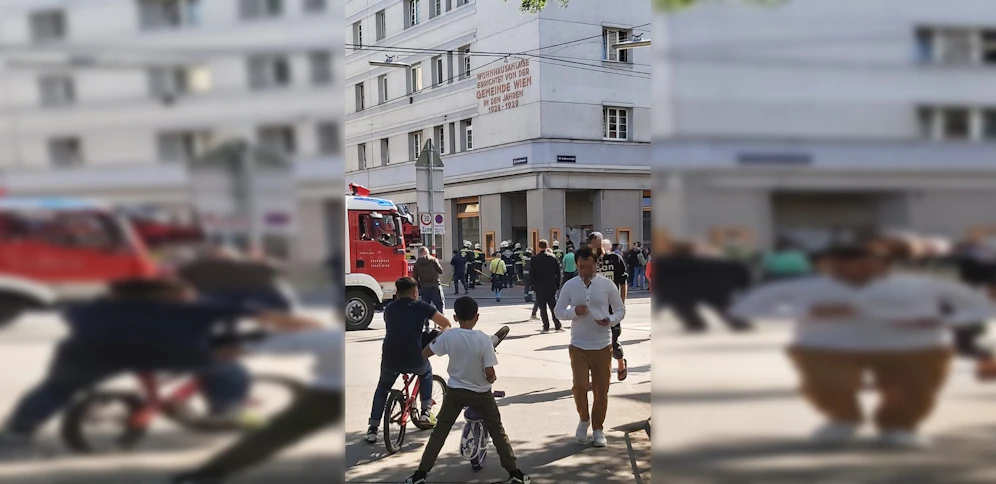 In einer Wohnung in der Gudrunstraße (Favoriten) kam es zu einem Brand. 