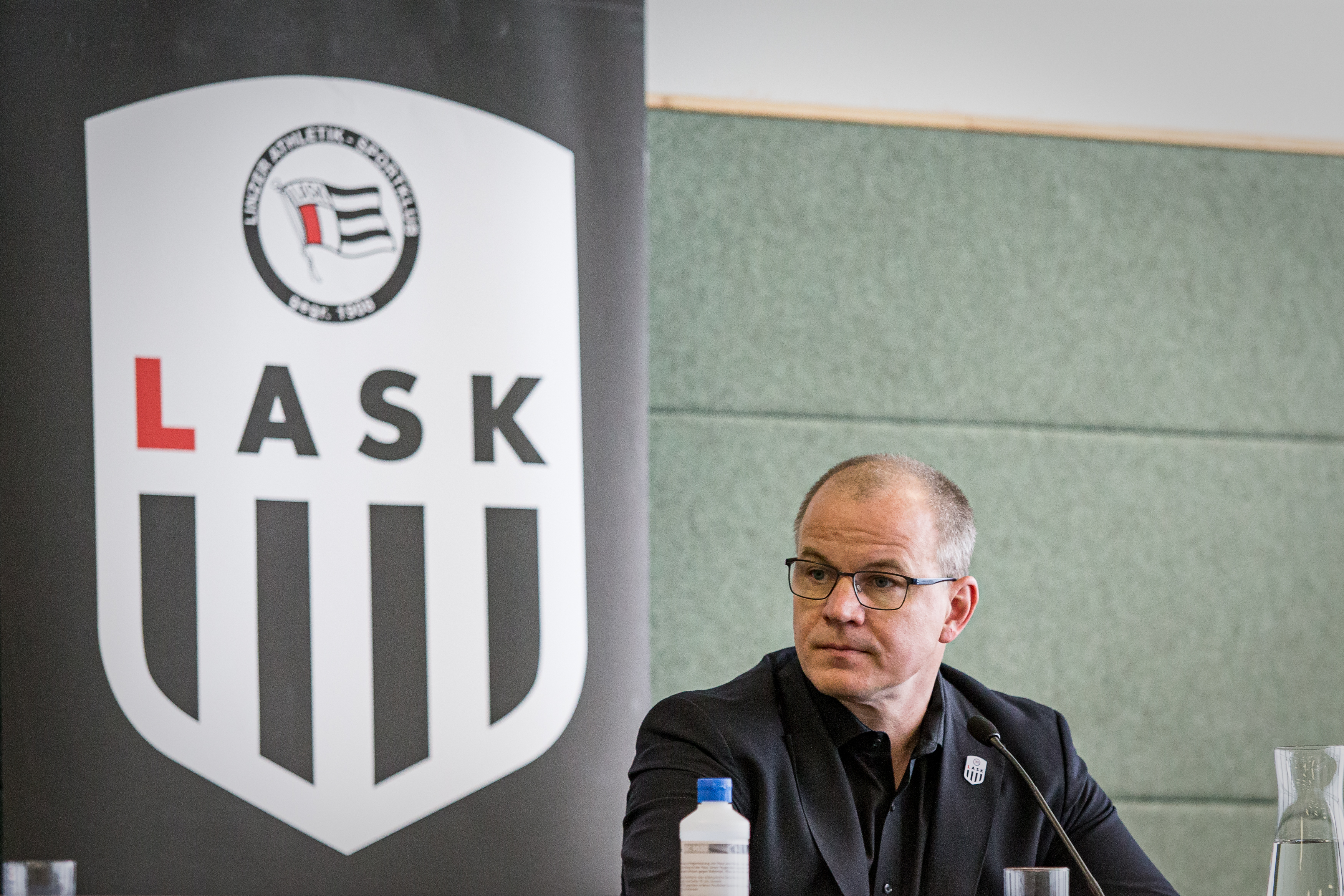 LASK-Präsident Siegmund Gruber