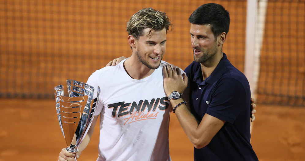 Dominic Thiem, Novak Djokovic