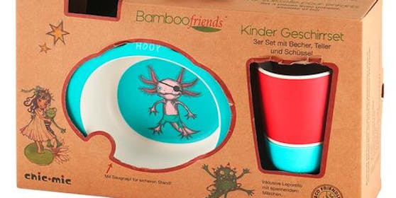 Bamboofriends Kindergeschirr-Set Schatzsucher