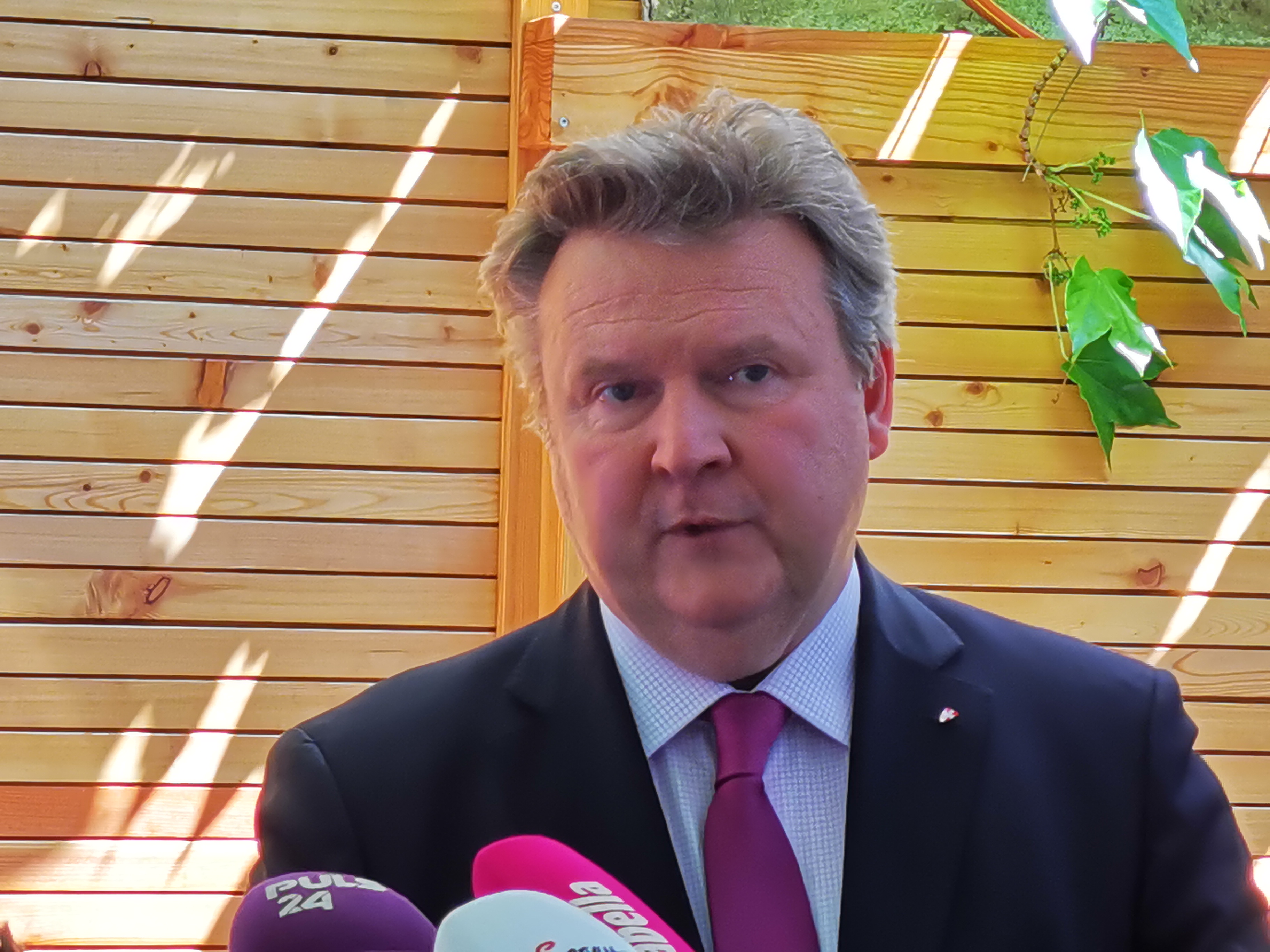 Michael Ludwig bei der Pressekonferenz zum&nbsp;Gastro-Gutschein.