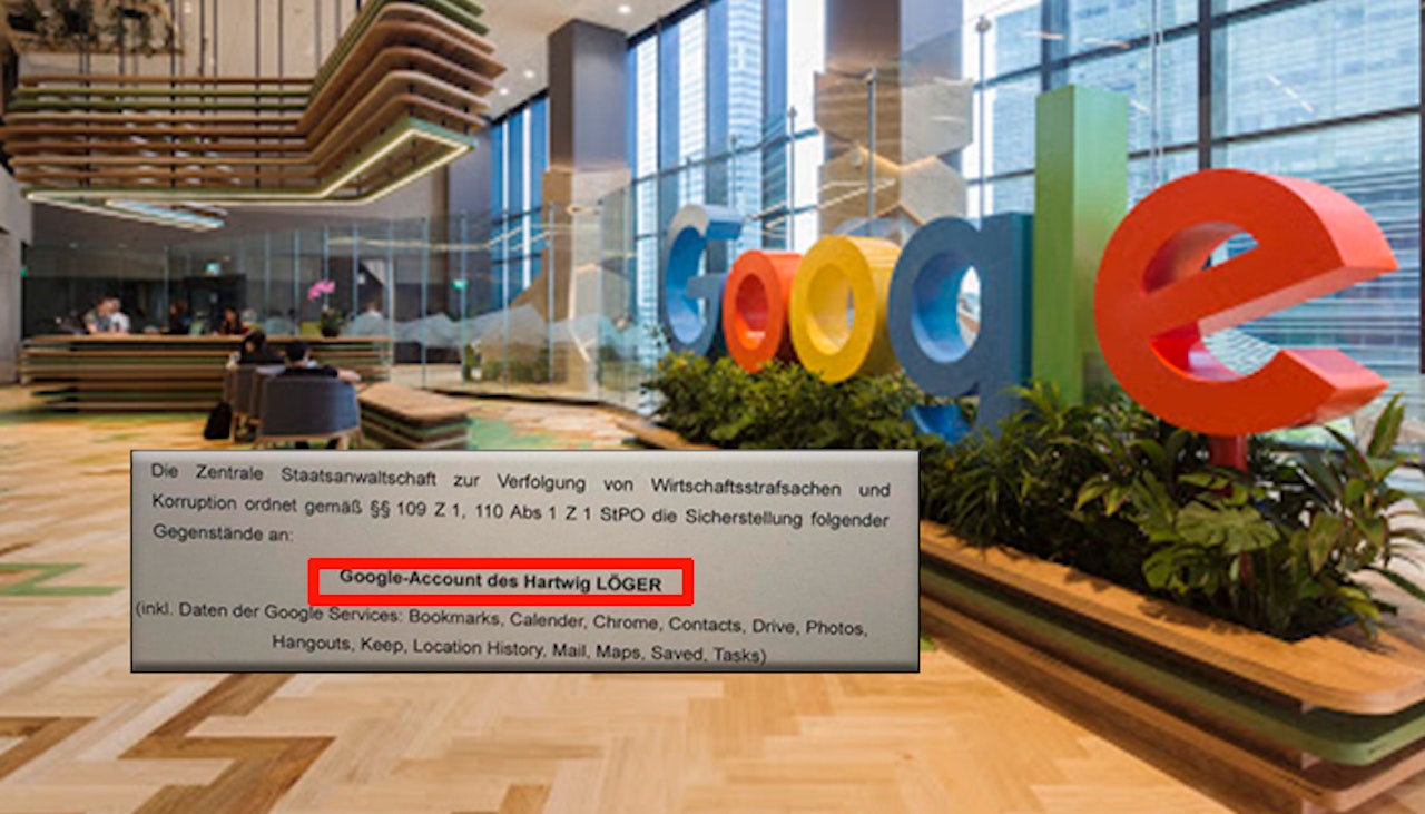 Heute.at - Minister mit Geheim-Account – Ermittler schrieb Google