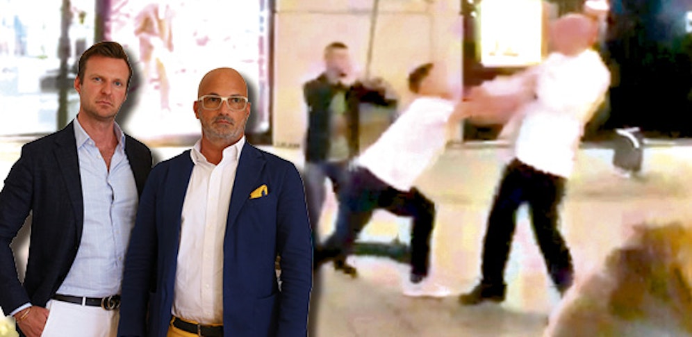 Die Star-Anwälte Philipp Wolm und Nikolaus Rast verteidigen die Prügler vom 