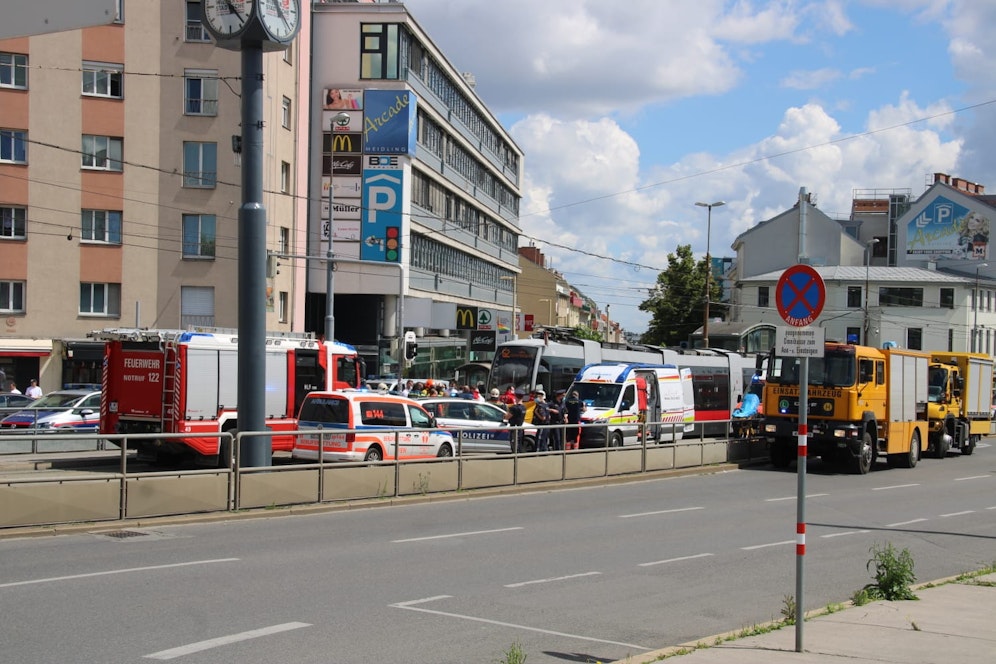 Tödlicher Unfall in Wien-Meidling