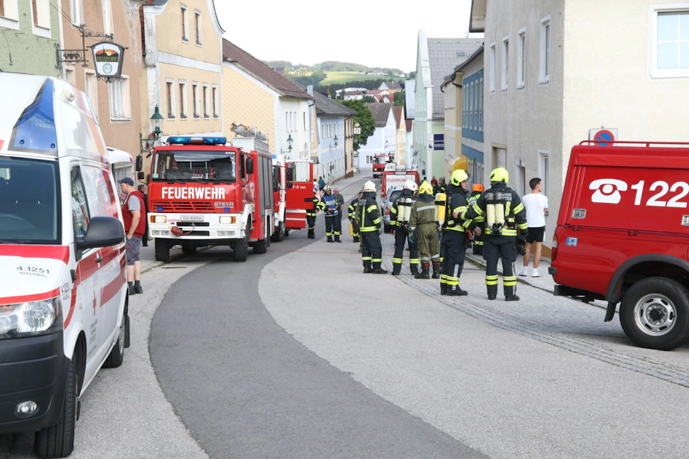 In Gramastetten kam es am Dienstagabend zu einem Brand. Es war wohl Brandstiftung.