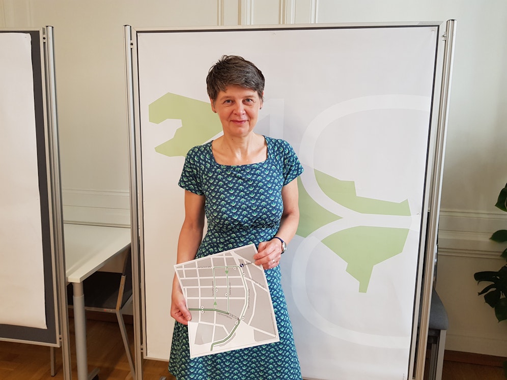 Bus 42A wird vorerst nicht verlängert, die Währinger Bezirkschefin Silvia Nossek (G) erklärt warum.