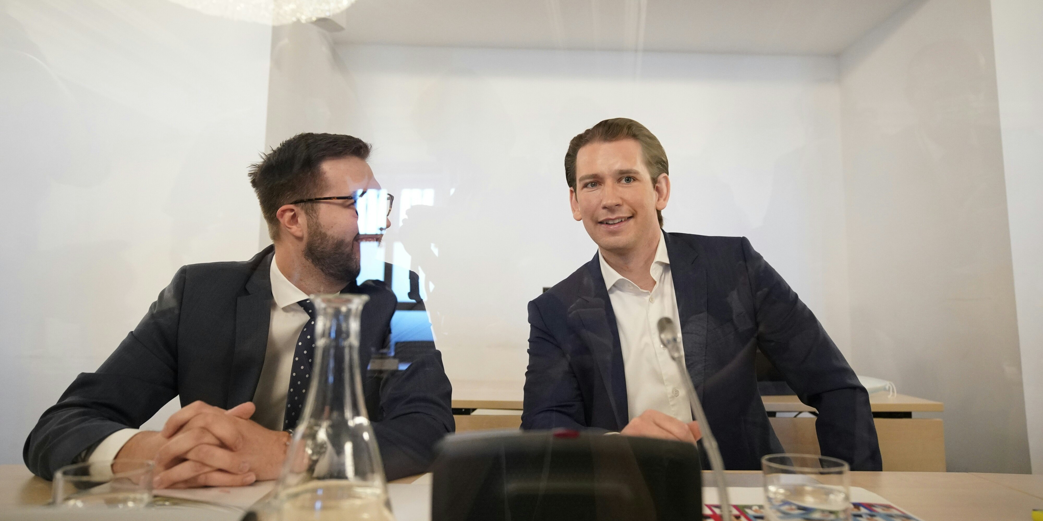 Sebastian Kurz beim Ibiza-U-Ausschuss