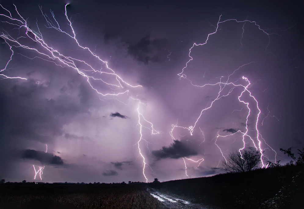 Gewitter Unwetter Symbolofot