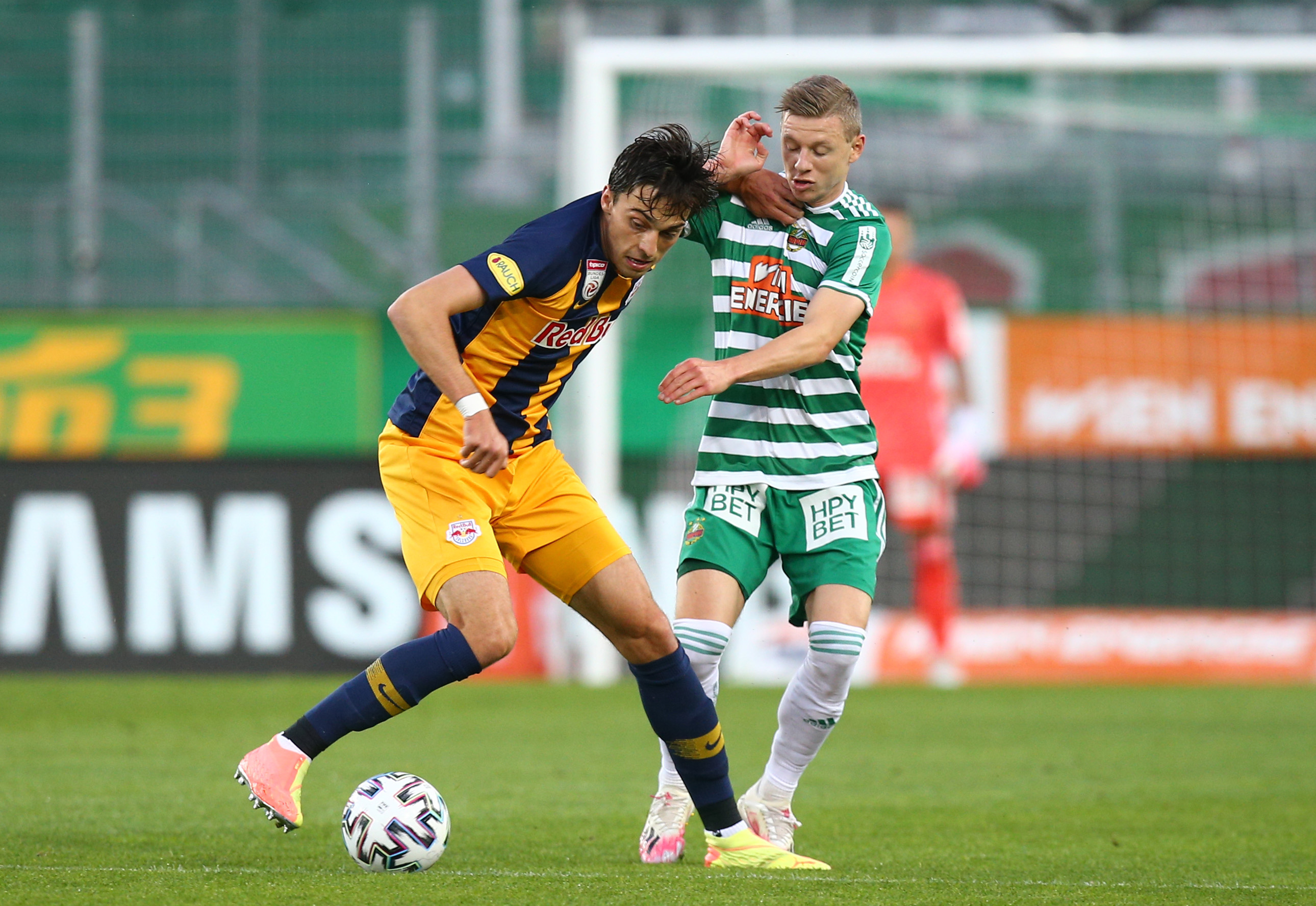 Rapid verlor in der Meisterrunde daheim mit 2:7 gegen Salzburg.