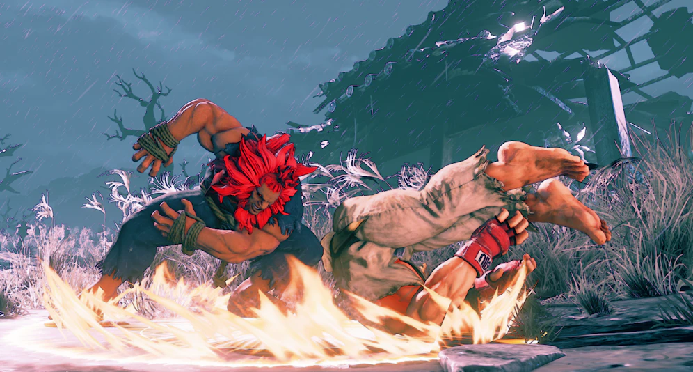 Auf der Capcom Pro Tour zu 