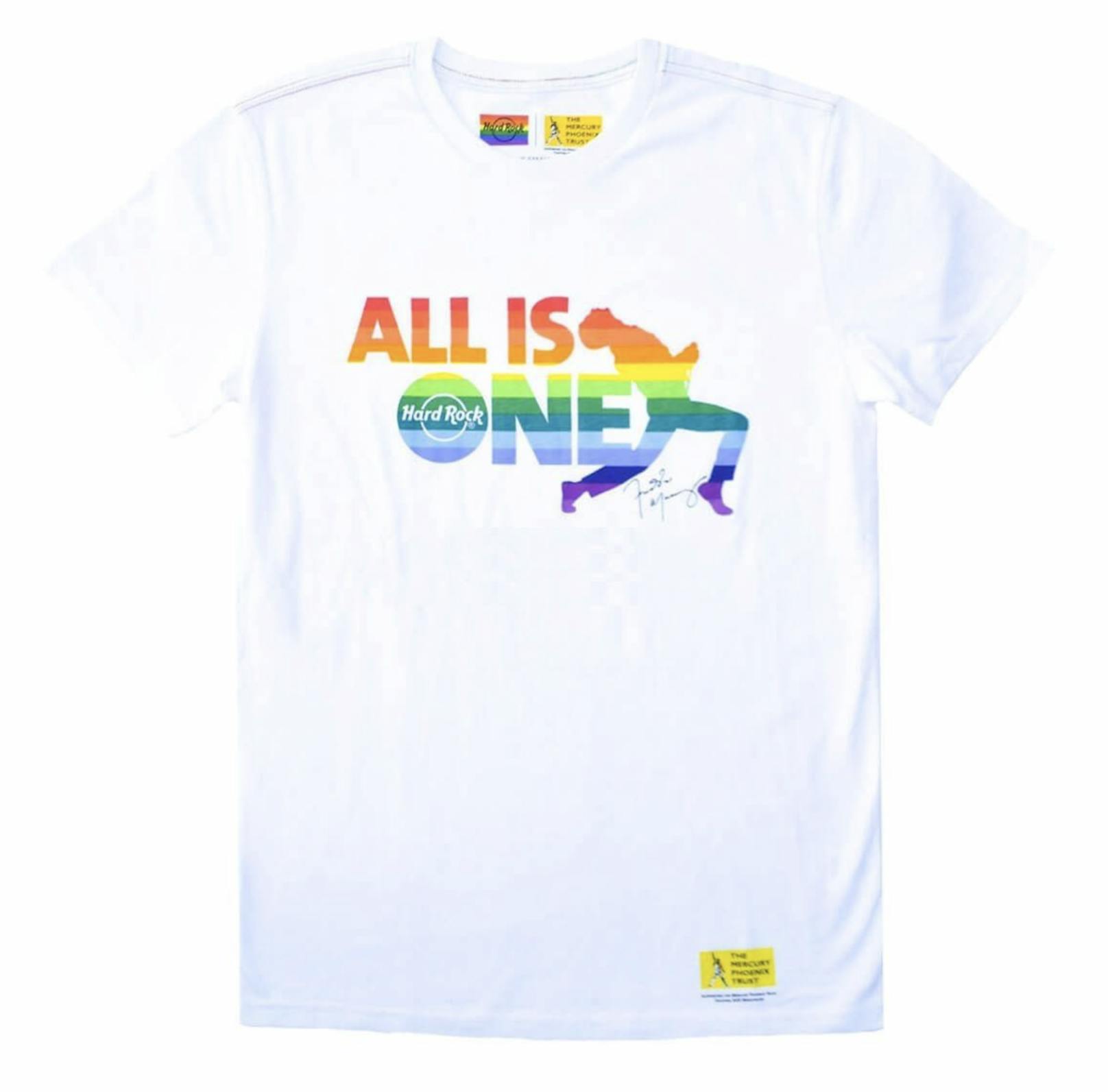Anlässlich des Pride-Monats&nbsp; gibt es das T-Shirt&nbsp; "All Is One" zu gewinnen.