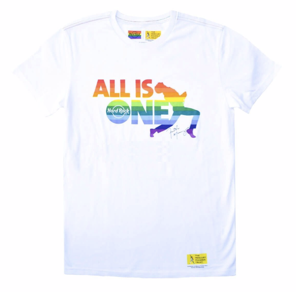 Anlässlich des Pride-Monats  gibt es das T-Shirt  All Is One zu gewinnen.