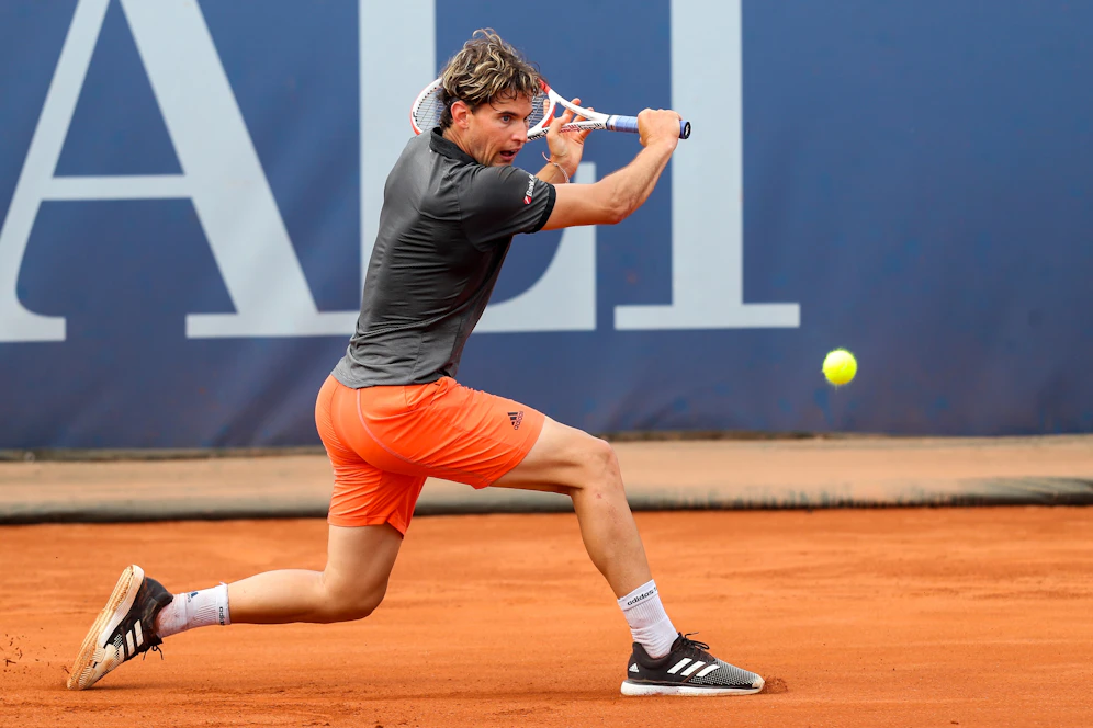 Dominic Thiem beim Pro-Series-Turnier in der Südstadt