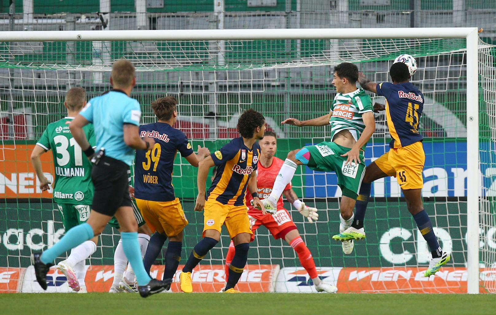 Rapid verliert 2:7 gegen Salzburg.