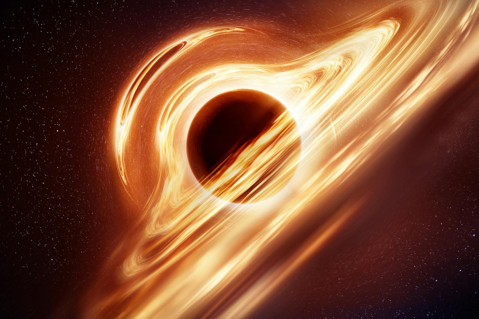 Schwarzes Loch kommt uns immer näher