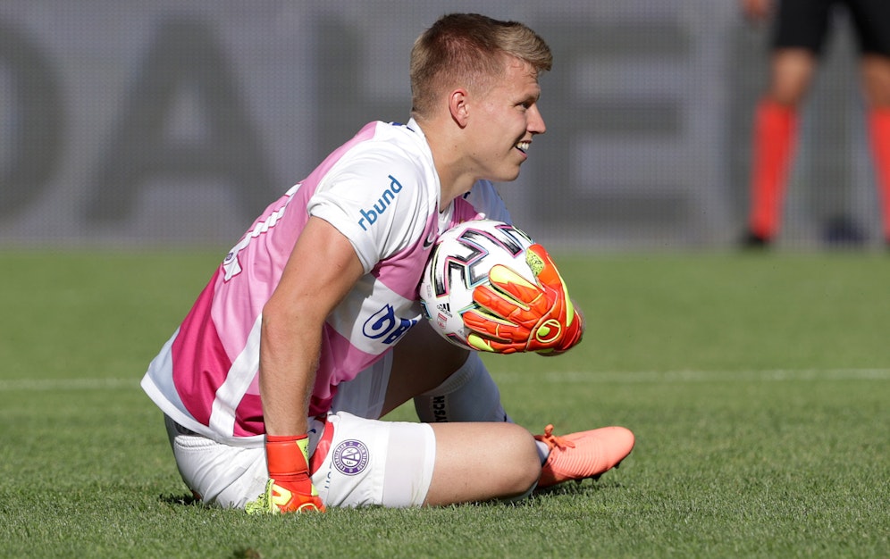 Patrick Pentz fühlt sich bei der Austria pudelwohl.