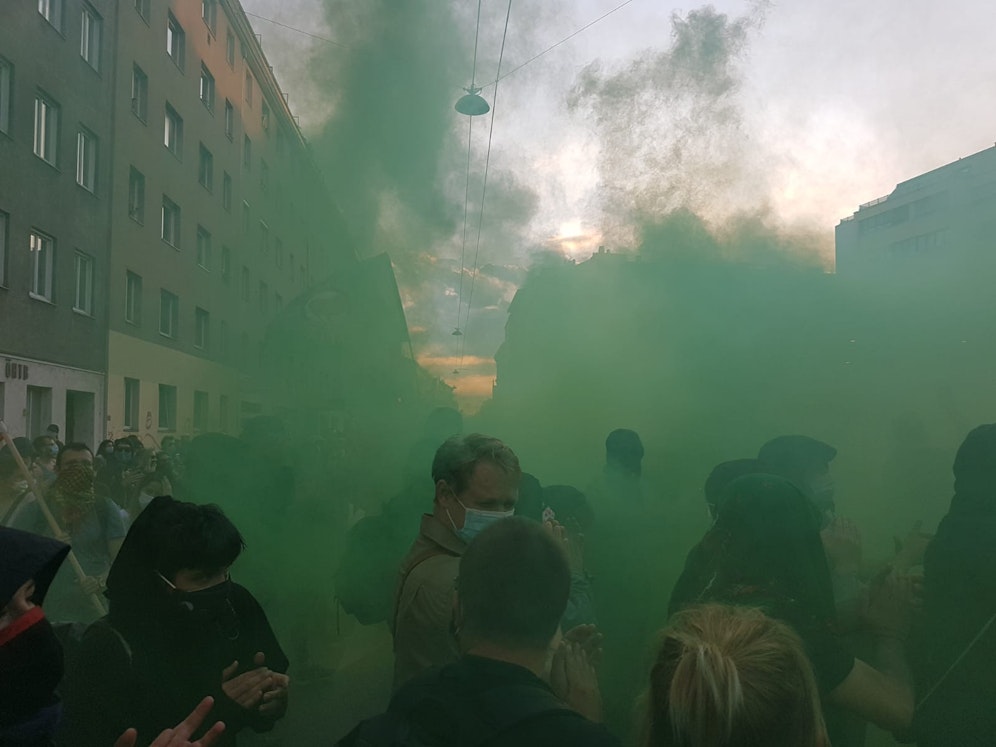 Türkische Rechtsextreme hatten zuletzt Demonstrationen von Linken und Kurden in Favoriten attackiert.
