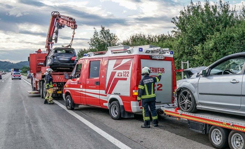 Bilder vom Einsatz am Freitagmorgen.
