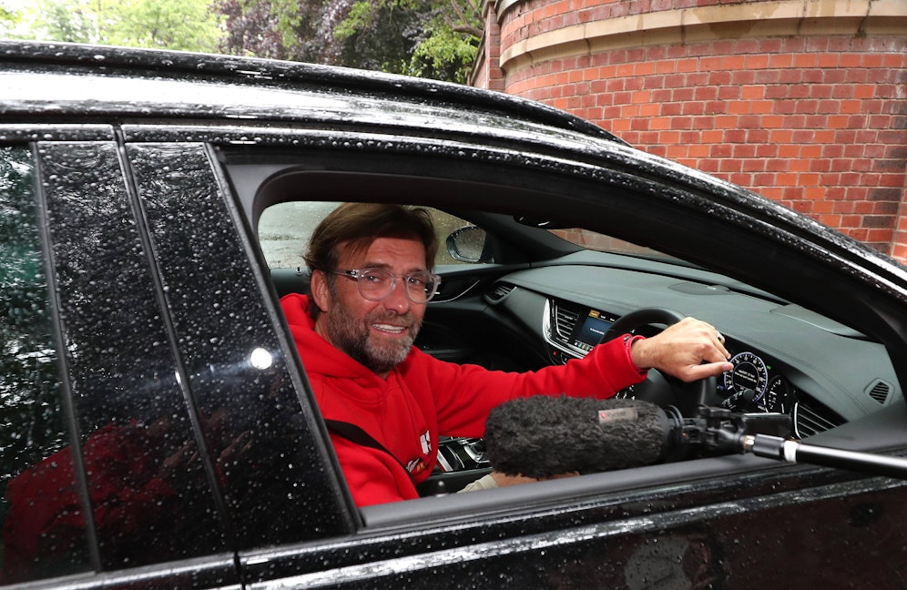 Jürgen Klopp am Tag nach dem Titelgewinn
