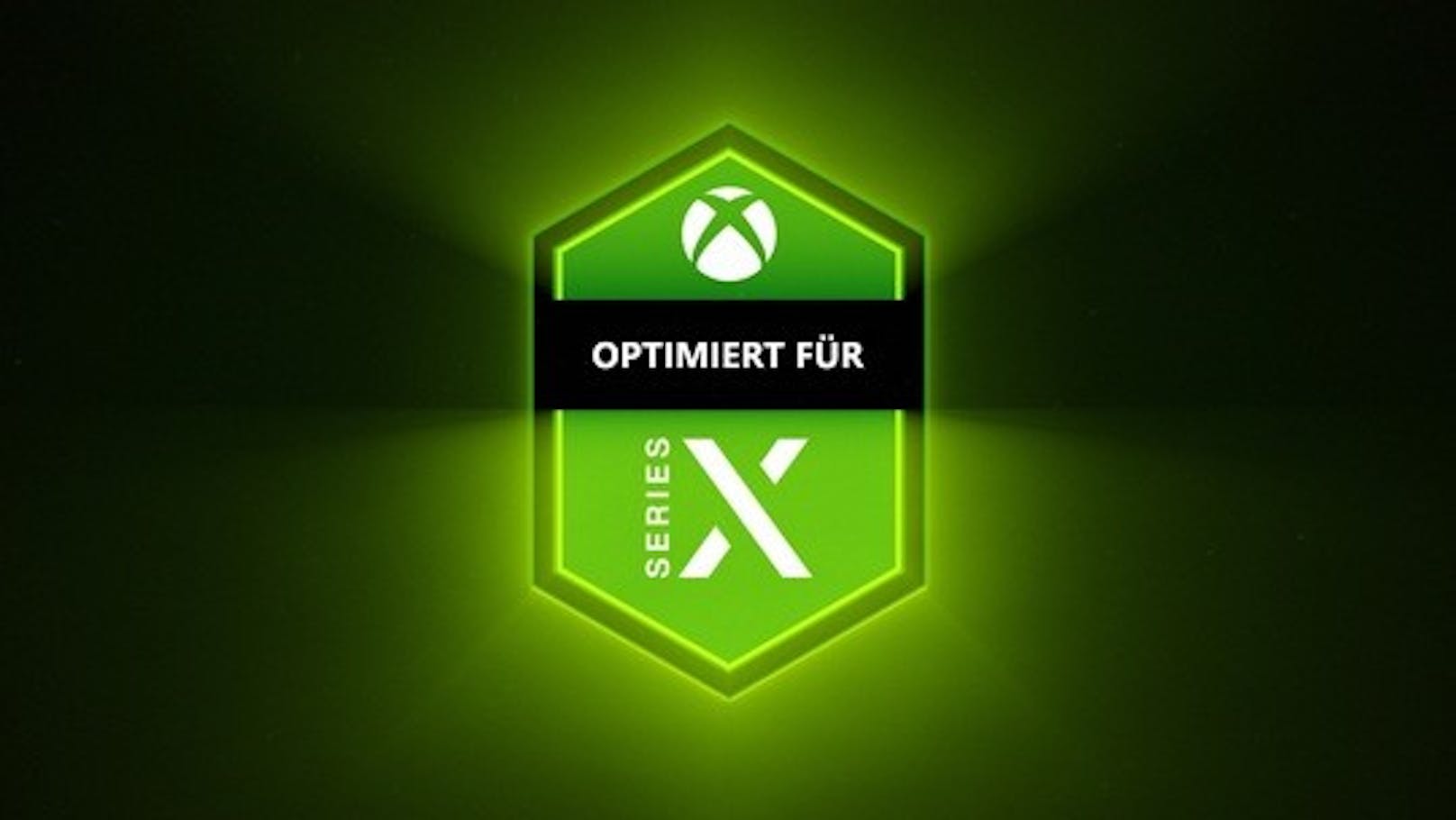 Das ist das "Optimiert für Xbox Series X"-Badge.