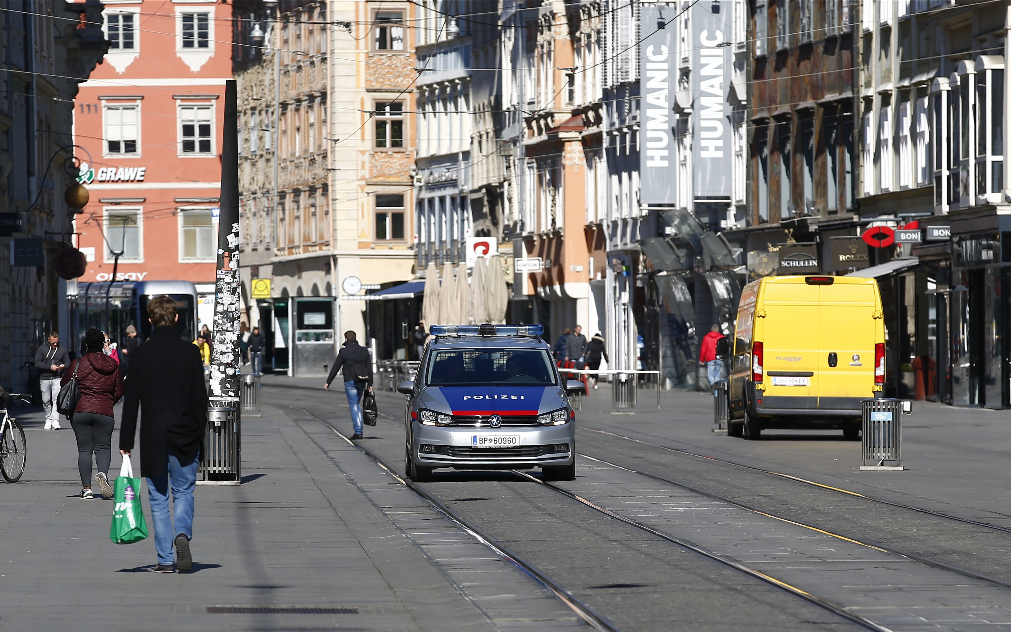 Graz Polizei Herrengasse