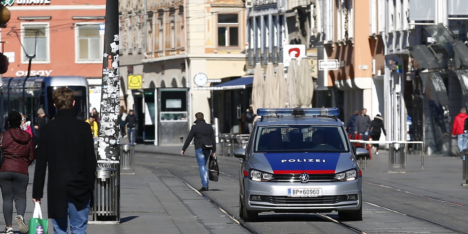 Kurioser Polizeieinsatz am Donnerstagnachmittag in Graz. (Symbolfoto)
