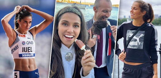 Aksel Lund Svindal mit seiner Amalie Iuel
