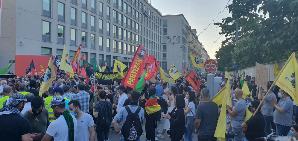 Kurden-Demo Wien 27.06.2020