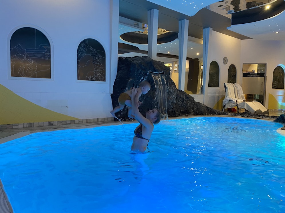 Wellness mit Baby geht, aber ist eben etwas anders, als man es bisher gewohnt war.