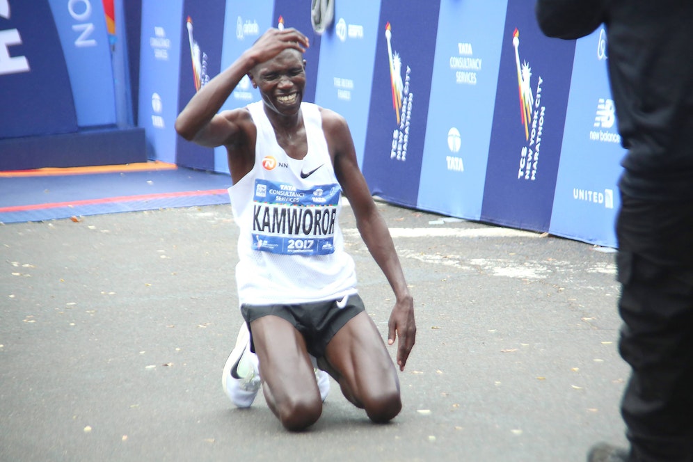 Geoffrey Kamworor ist verletzt.