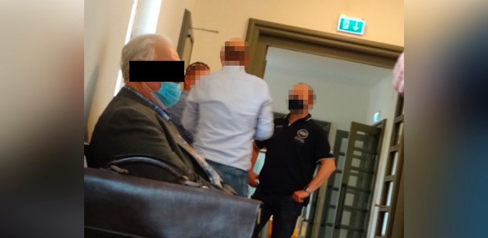 Angeklagter vor Gericht