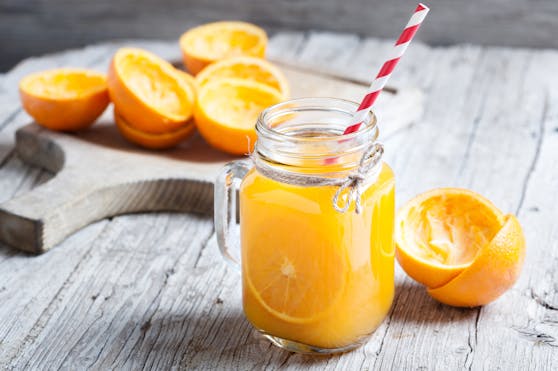 Orangensaft ist nicht so gesund, wie ihm nachgesagt wird. 