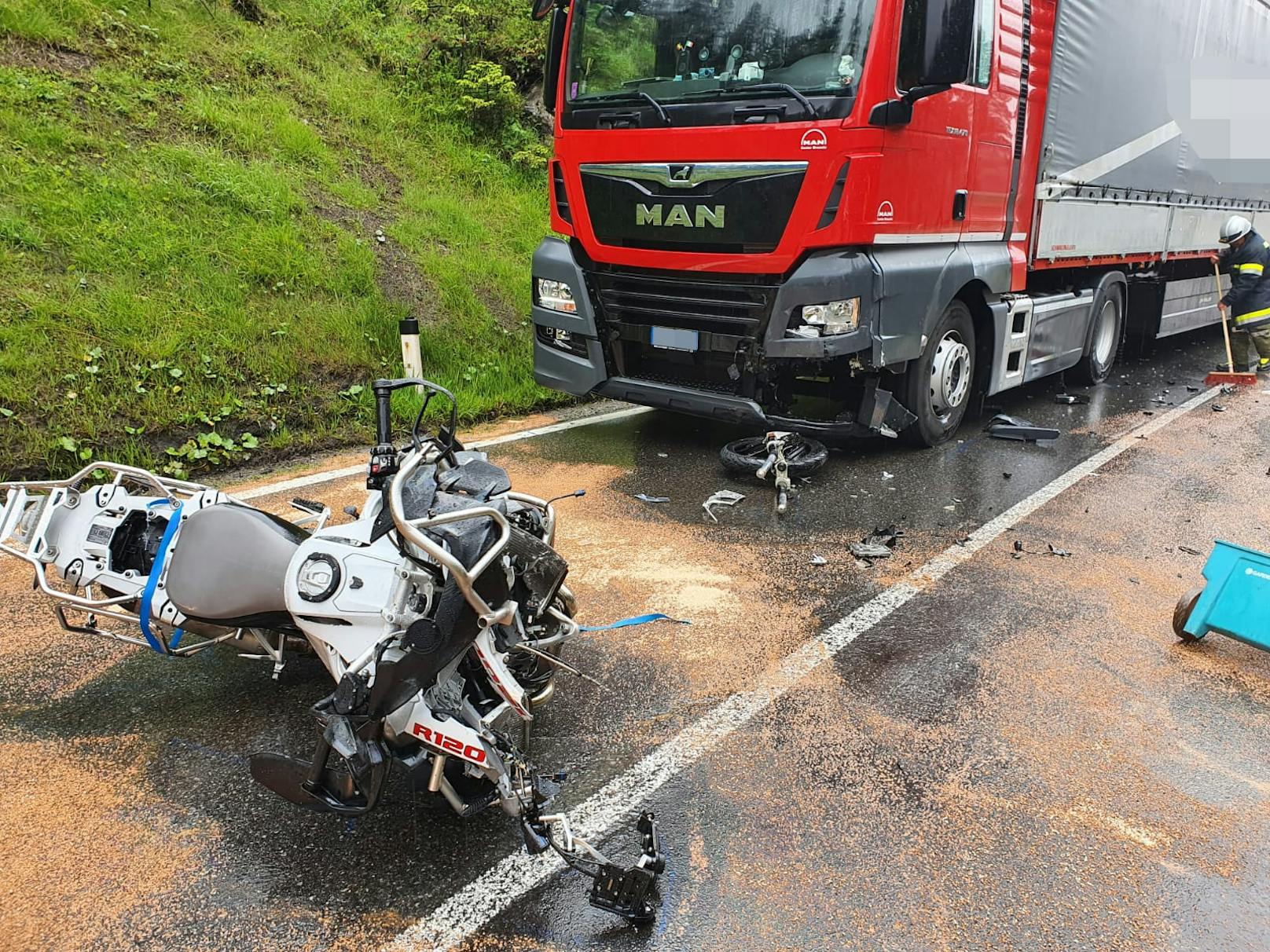 Tödlicher Motorradunfall in Biberwier (T) am 29. Juni 2020